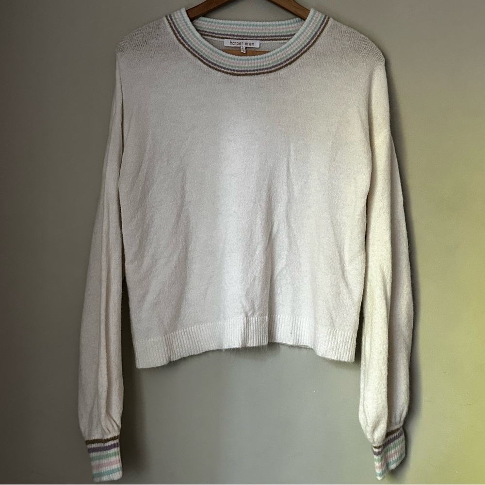 Harper Wren | Creamy Neutral Sweater | Size Small